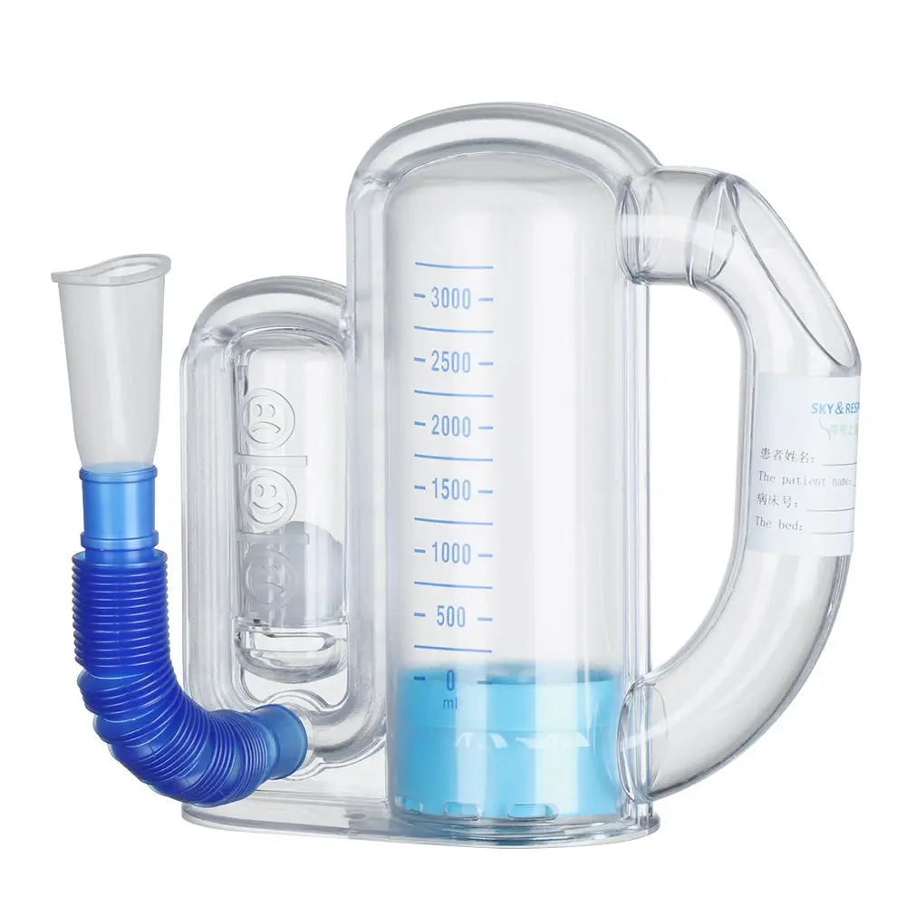 

Rehabilitation Training Apparatus Health Care Vital Capacity Spirometer Respiratory Exerciser Lung Breathing trainer