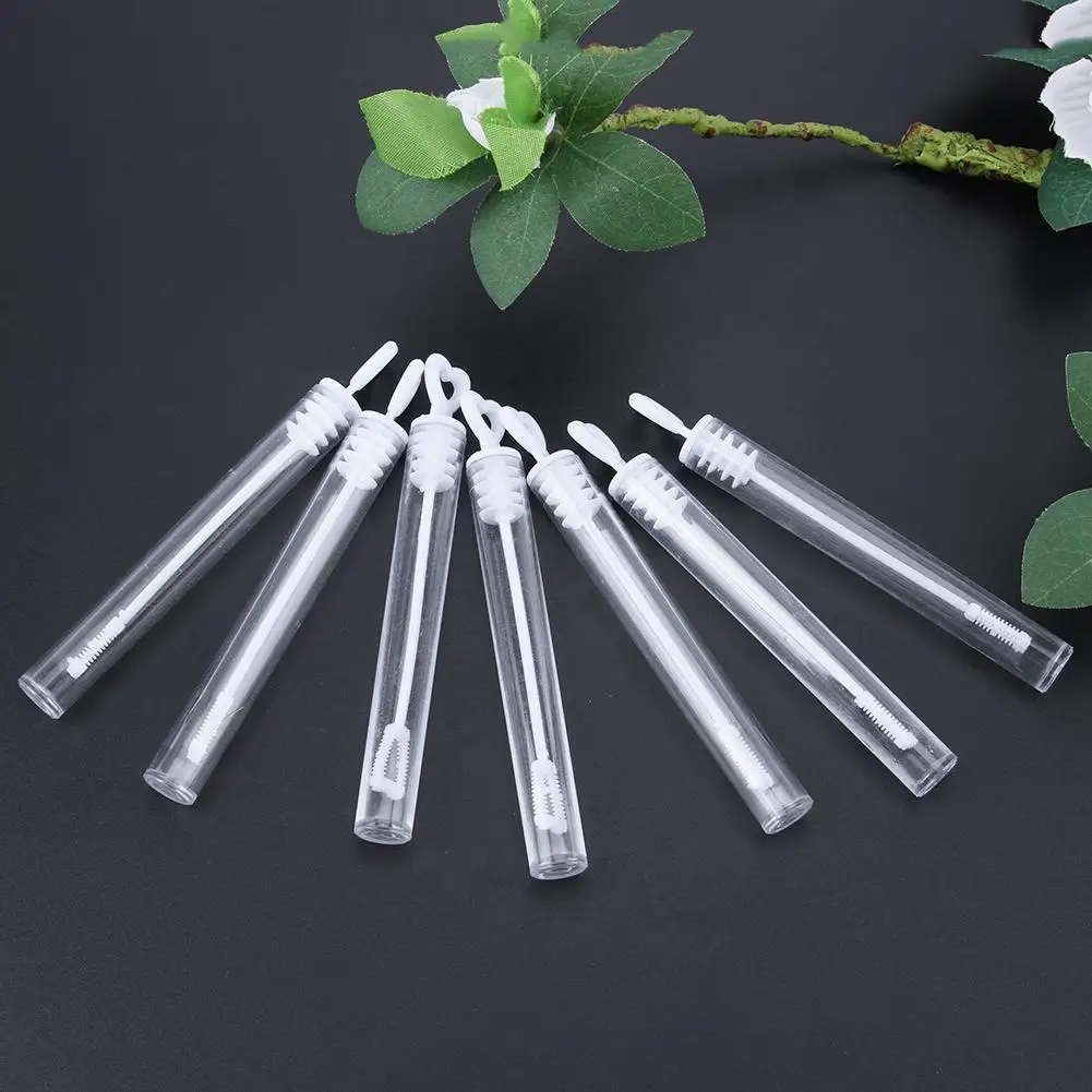 60 pièces amour coeur baguette Tube nouveauté bulle savon bouteille rempli bulles Tubes fête d'anniversaire décor fête accessoire cadeaux