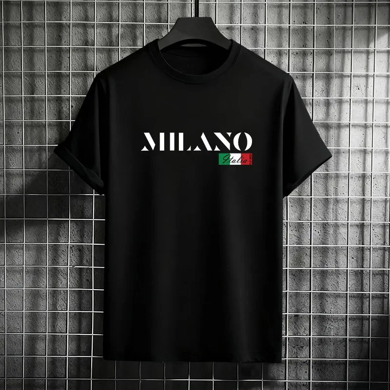 Nouvelle mode homme t-shirt 100 pour cent coton à manches courtes col rond t-shirts printemps été couleur unie haut décontracté tendance