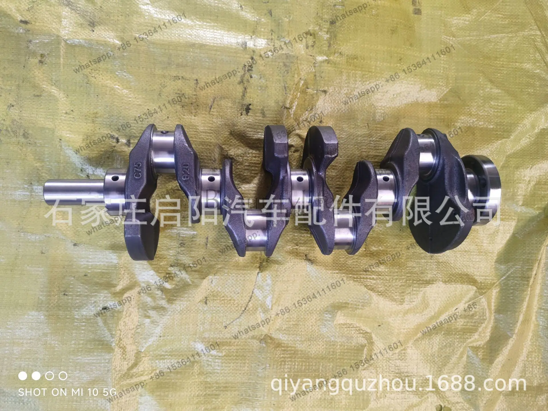 

Crankshaft for G4KD engine IX352.0 crankshaft OE number: 23111-2G010