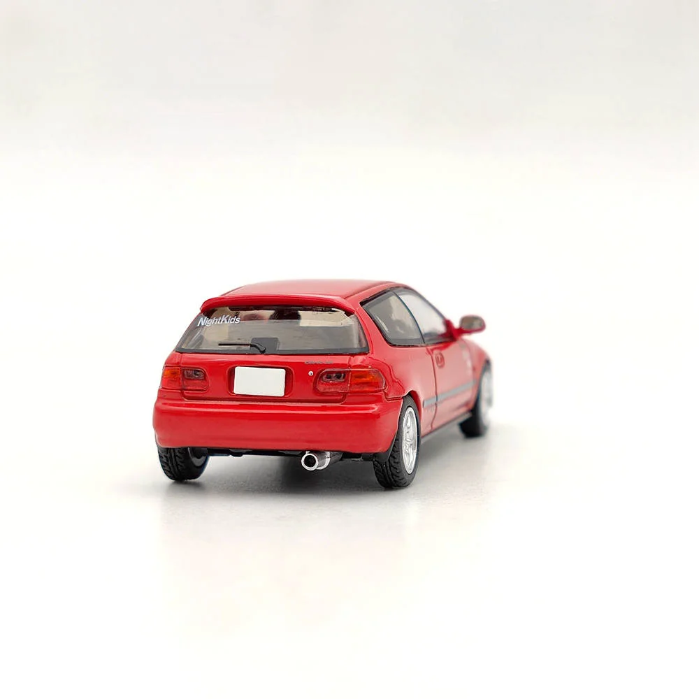 Hobby Japan 1:64 für Civic (EG6) Myogi Night Kids / Shingo Shoji Red HJ 641017 HR Diecast Models Toys Car Collection Gifts