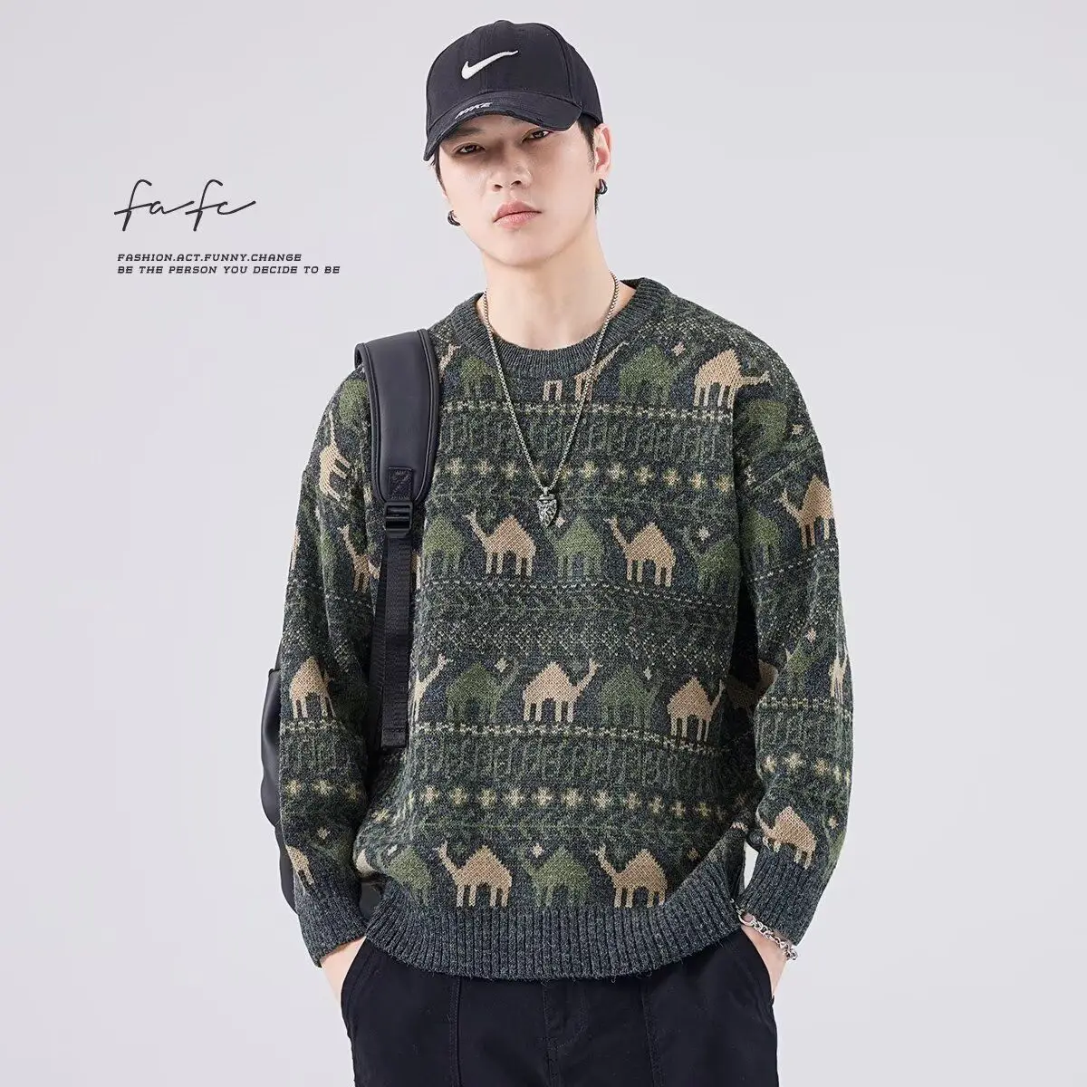 

Slim Fit round Ne Knitwear Men's Faion Brand Sli Autumn Winter Base irt 2026 New Model Men's Elely Tailored Top