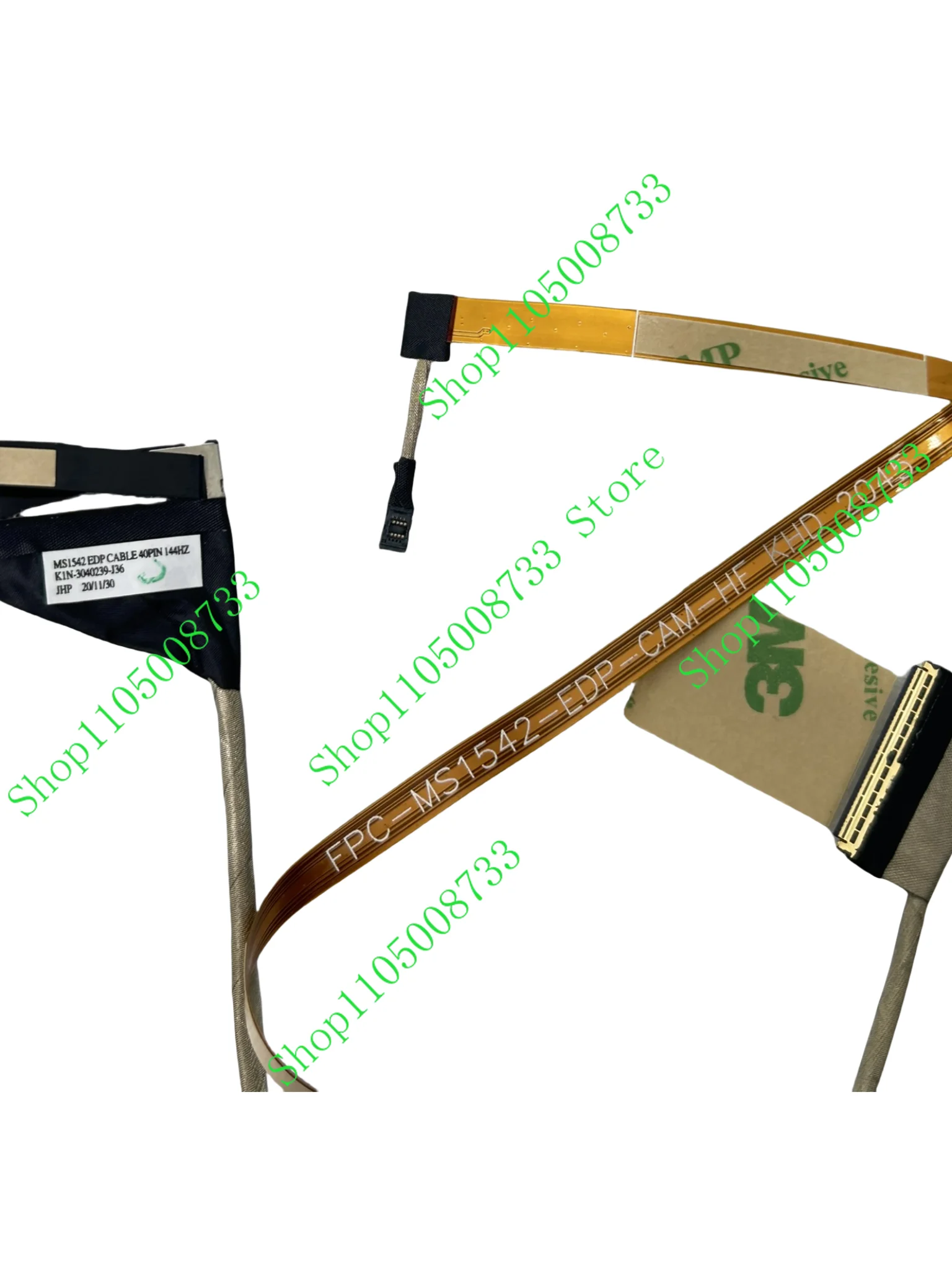 

Светодиодный ЖК-кабель для ноутбука PJFO для MSI GP66 GE66 GS66 MS-1542 K1N-3040234-J36 0,4 мм 240 Гц K1N-3040239-J36 40pin 0,5 144 Гц