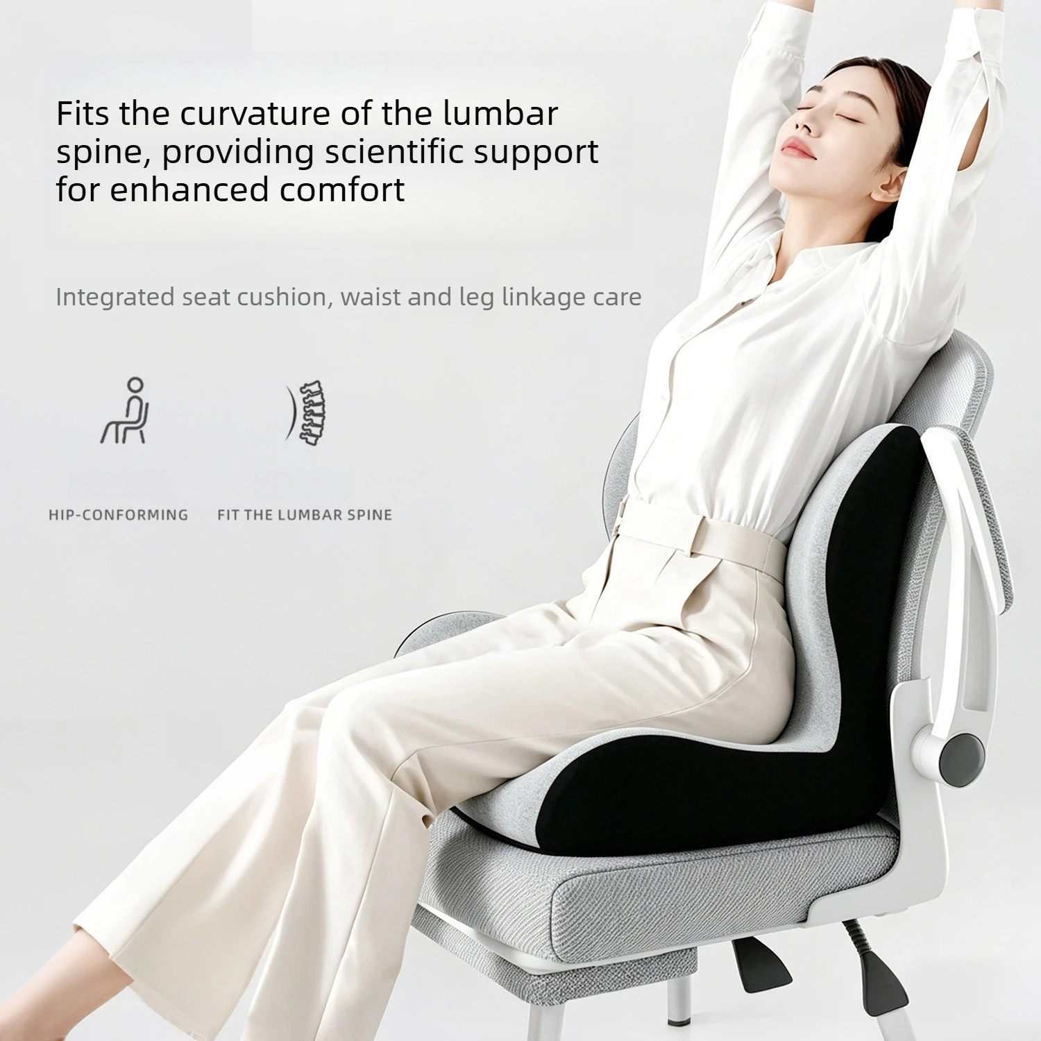 Office Chair Pillow Memory Foam Chair Cushion Floor Cushion Cars Are Available Integrated Waist Protection Computer Chair