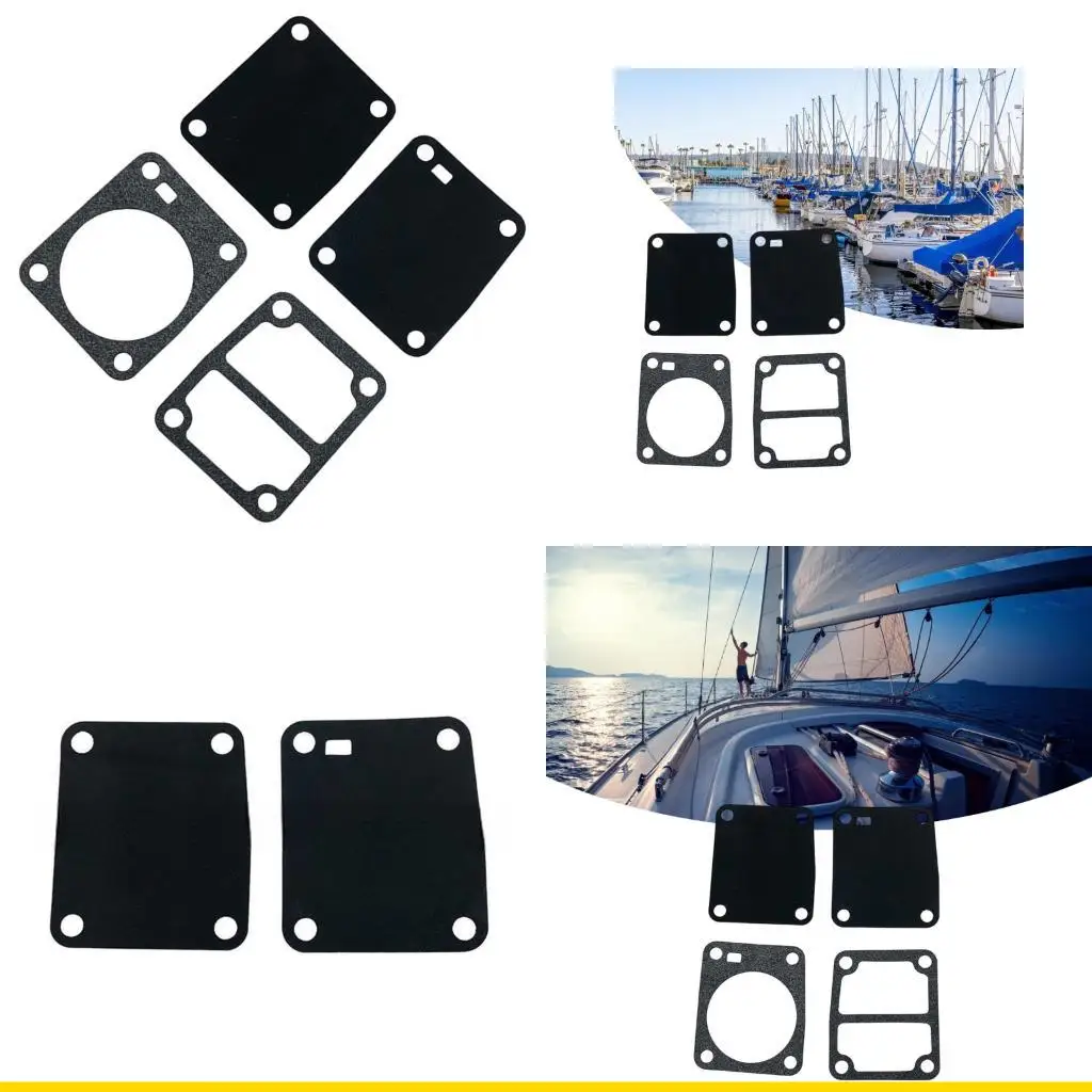 

SZCH Marine Grade Carburetor Gasket Pack Leak Proof Plastic Gasket for Boat