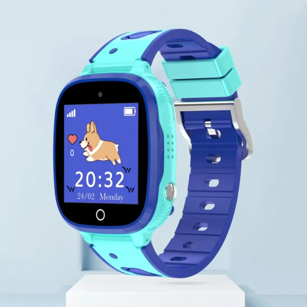 Smartwatch impermeável com câmera para crianças, monitor de sono, rede 2G, comunicação bidirecional, multifuncional para crianças