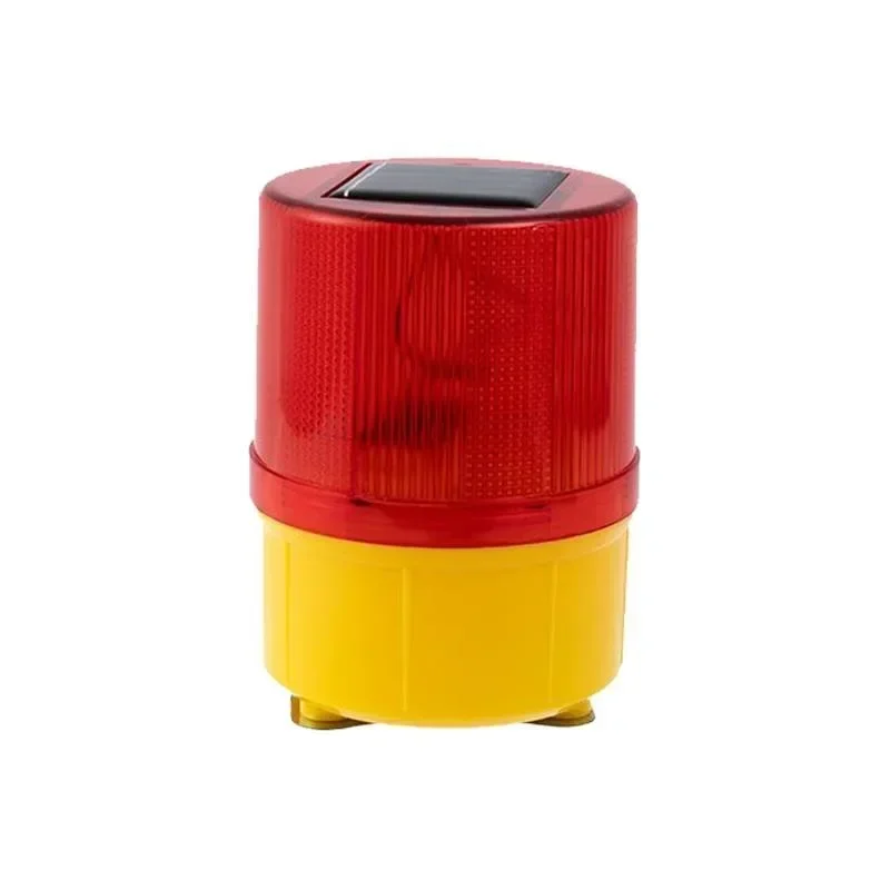 Magnet light solar warning light signal light traffic construction crane automobile road outdoor roadblock flashing light