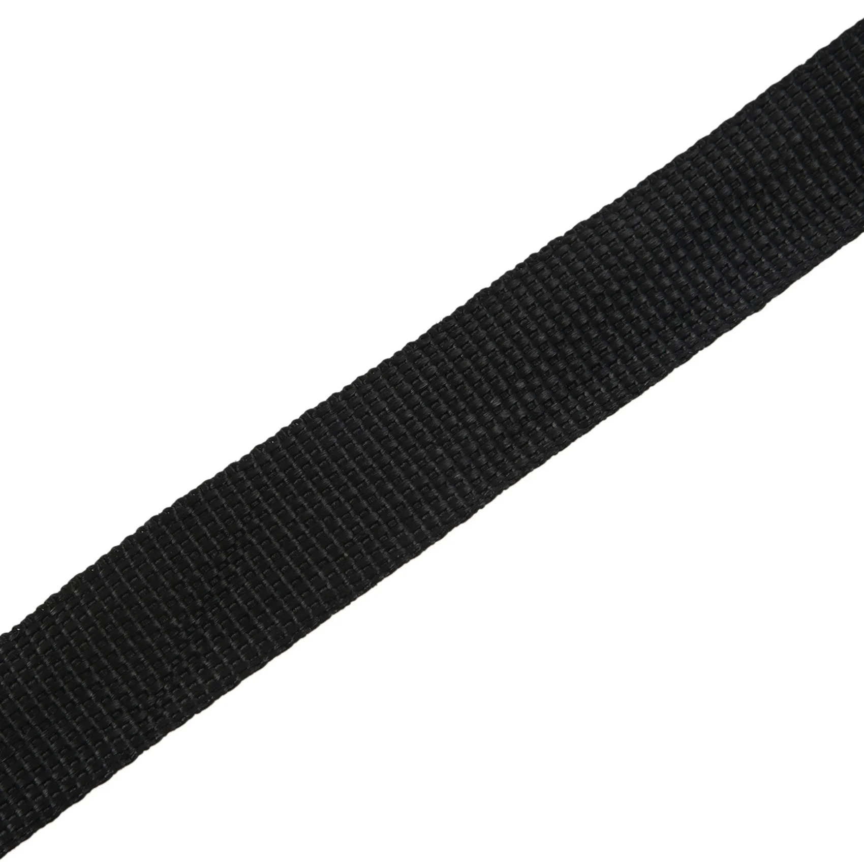 

ICON-3Pcs 25Mmx20m Roll Nylon Tape Strap For Webbing Bag Strapping Belt Making DIY Craft - Black
