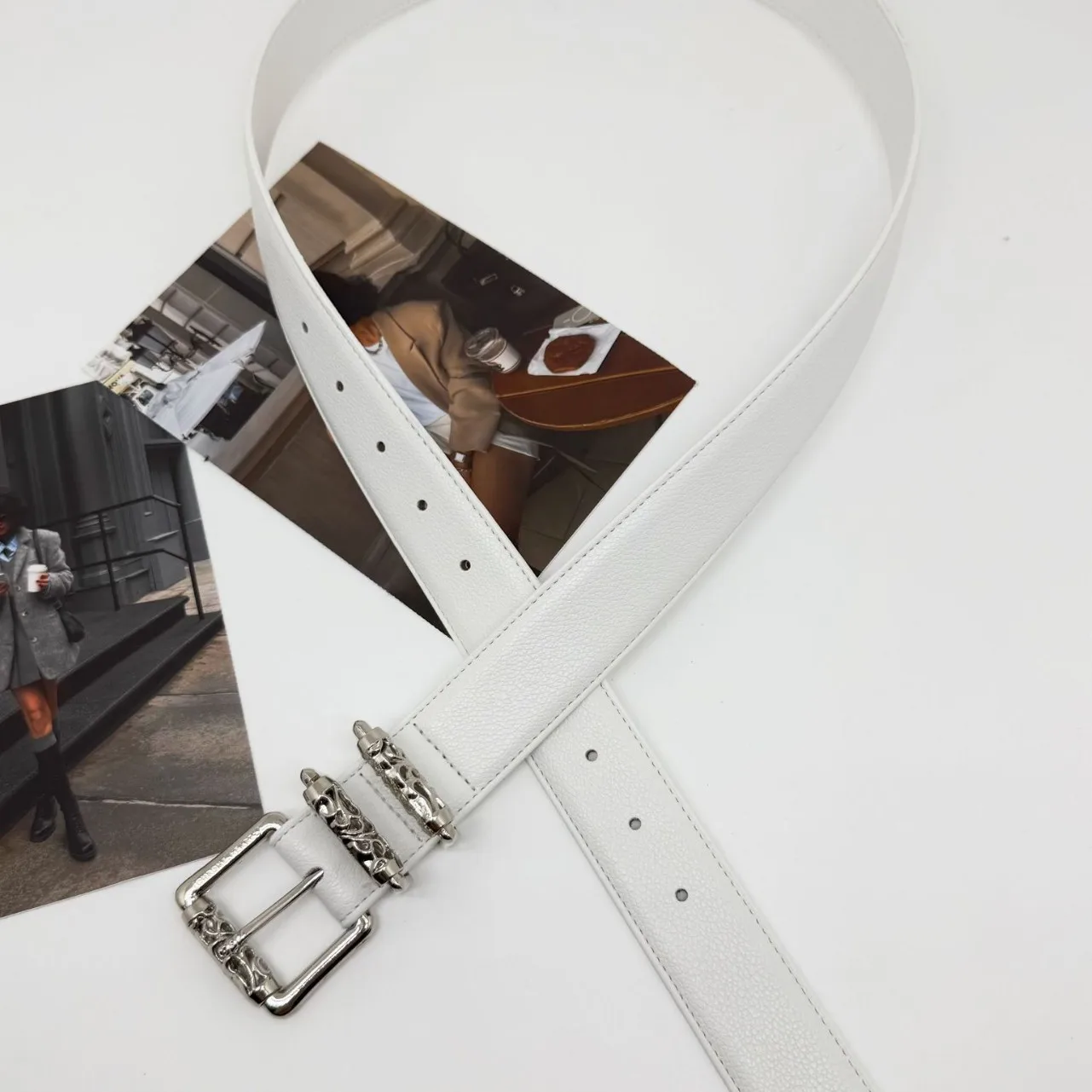 Cintura in pelle PU di marca di design di lusso per uomo donna cinturino in vita con fibbia in lega jeans femminili cintura per pantaloni