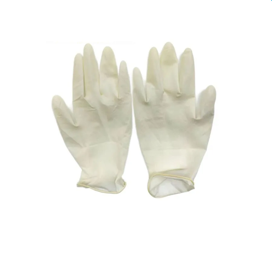 Gants d'inspection médicaux en caoutchouc naturel, 50 paires, jetables, haute élasticité, épaississement, résistance au dérapage, tache d'usure