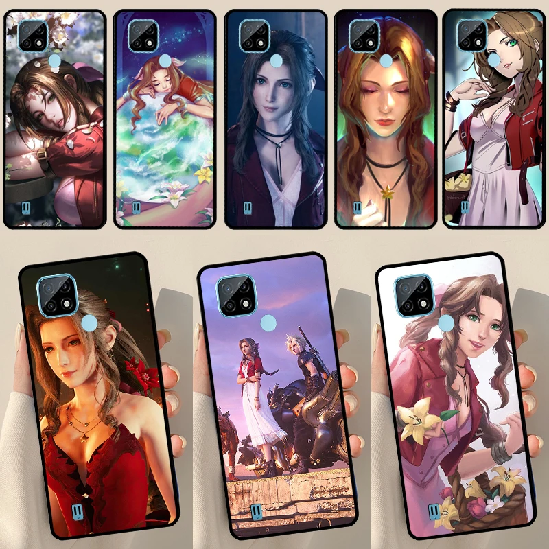 Aerith Gainsborough Final Fantasy For OnePlus 10 Pro 9 Pro 8T 9R Nord2 Case For Realme 9 8 Pro 8i 9i C35 GT Neo 2 3 Master