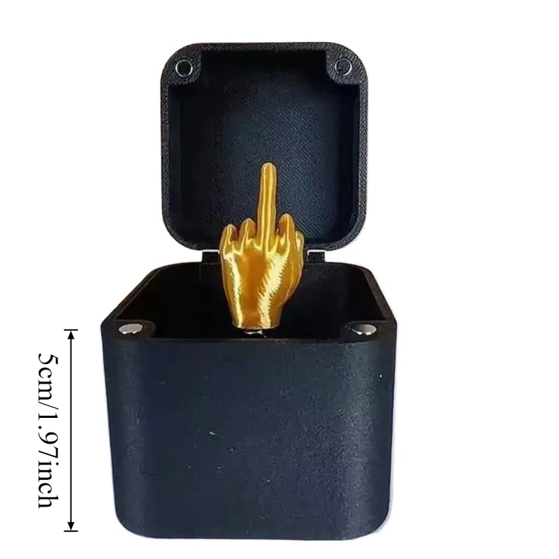 Annoying Gift Box with Screws Large Annoying Gift Boxes Prank Screw Box 3D Printed Figurines & Miniatures Card Container Gift