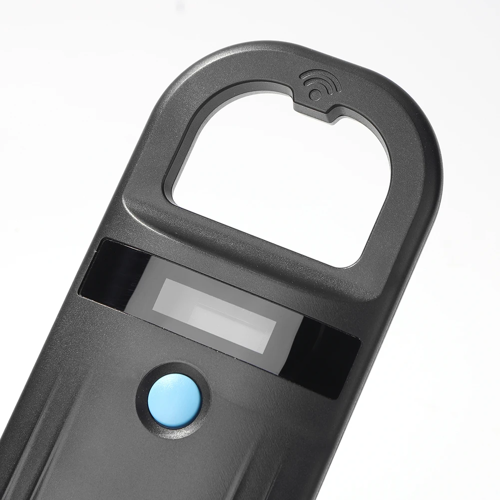 Scanner per chip ID per animali domestici Scanner per etichette per animali ricaricabile 134,2 kHz 125 kHz con display OLED stabile per ISO 11784/11785 FDX-B e ID64