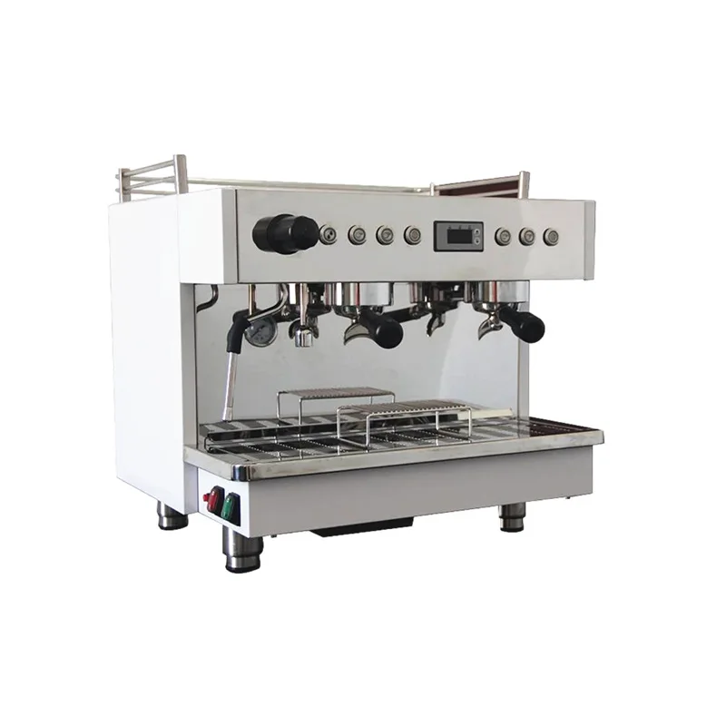 Italian semi-automatic automatic commercial professional coffee machine double head extraction tall cup high pressure coffee sho