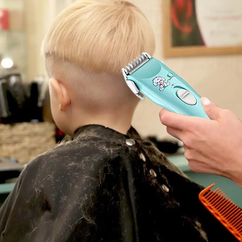 Baby Hair Trimmer USB Electric Portable Low Noise Kids Hair Clipper