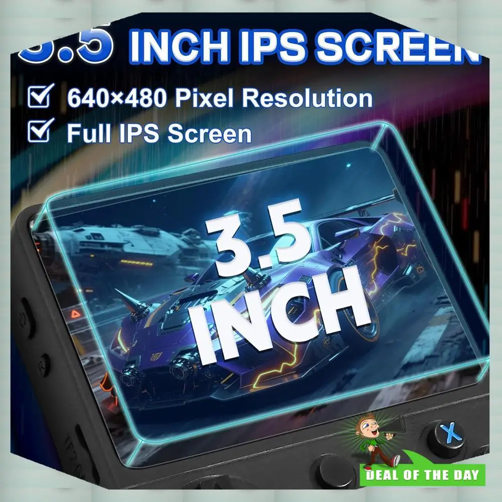 24-Hour Delivery RG36PRO Retro Game Console Open Source 3.5Inch IPS Screen Handheld Video Player Portable Game Machine 64G