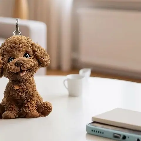 

Acrylic Mobile Phone Dust Plug Hanging Pendant Flat Color Printing Animal Accessories Decoration For Iphone Type-c