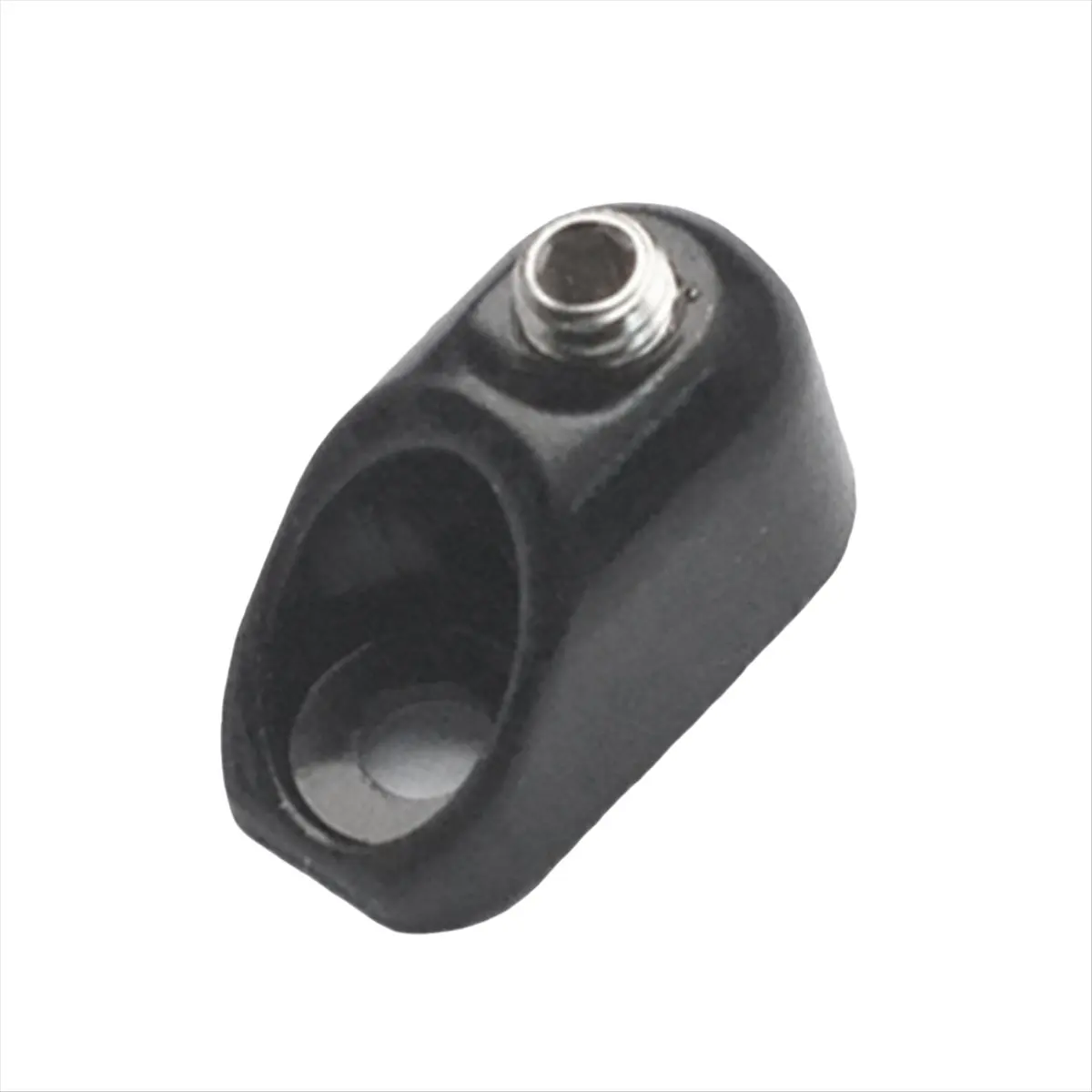 L79A Saddle Headless Electric Guitar Bridge Tailpiece with Wrench for Headless Electric Guitar Black view 5