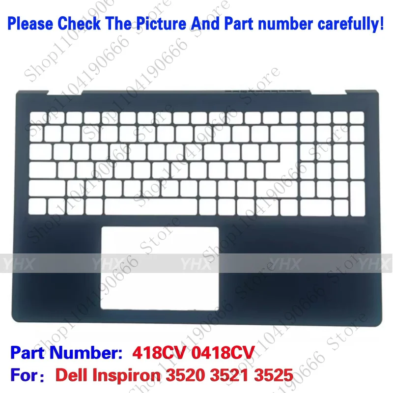 

Новые компоненты ноутбука для Dell Inspiron 3520 3521 3525, крышка упора для рук C Shell 418CV 0418CV.