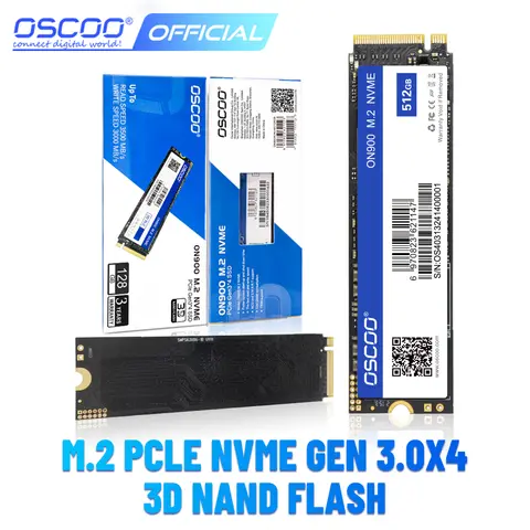 OSCOO M.2 NVME ssd M2 1TB PCIe NVME SSD 128GB 512GB 256gb Solid State Drive 2280 Internal Hard Disk hdd for Desktop PC Notebook