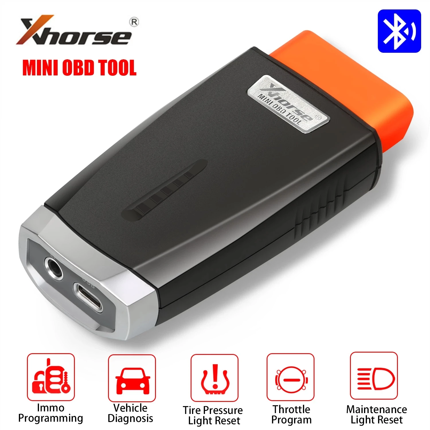 Xhorse VVDI Mini OBD Tool Work with VVDI Key Tool Max / Xhorse App