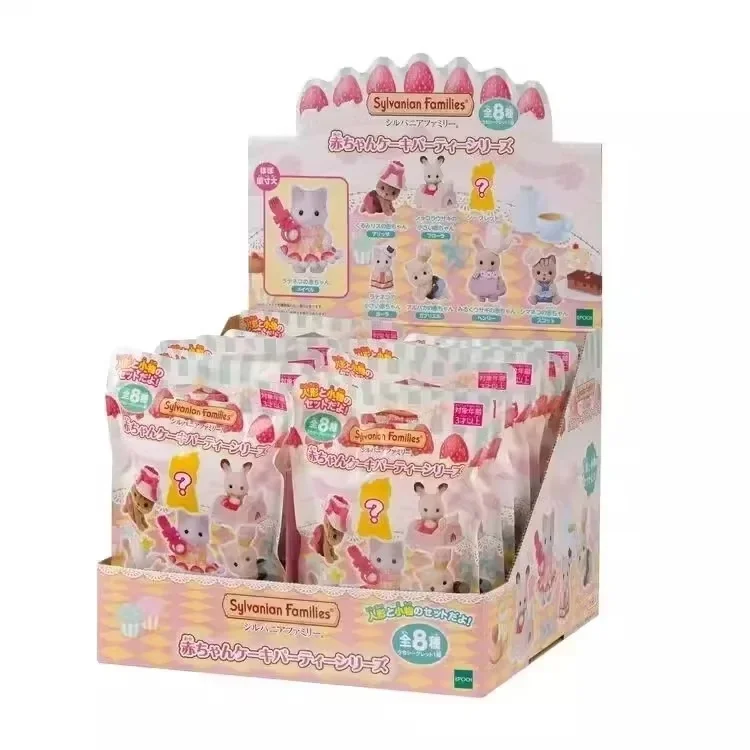 Original 2025 New Sylvanian Families Night Series Blind Box Forest Family Mystery Box Sylvanian Family Lucky Bag Christmas Gift