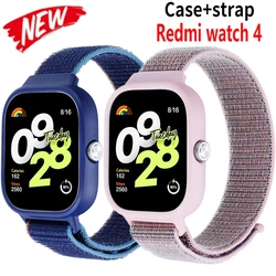 Breathable Strap for Xiaomi Redmi Watch 4 Nylon Loop Replaceable Wristband Smart Watch Belt for Redmi Watch 4 Sports Watchband