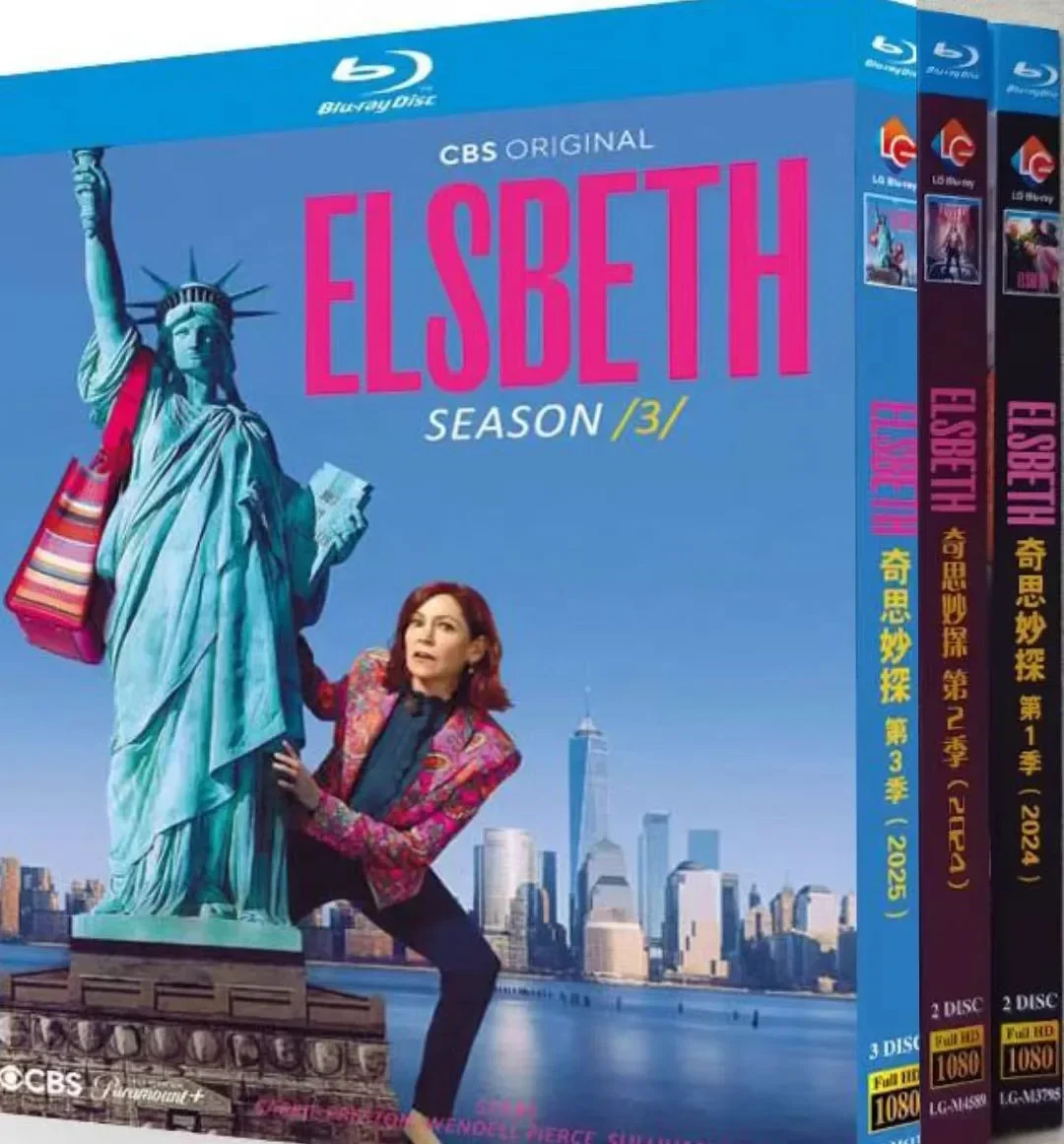 Elsbeth Season (1-3) 7-D New Sealed Box Set Blu-ray disc