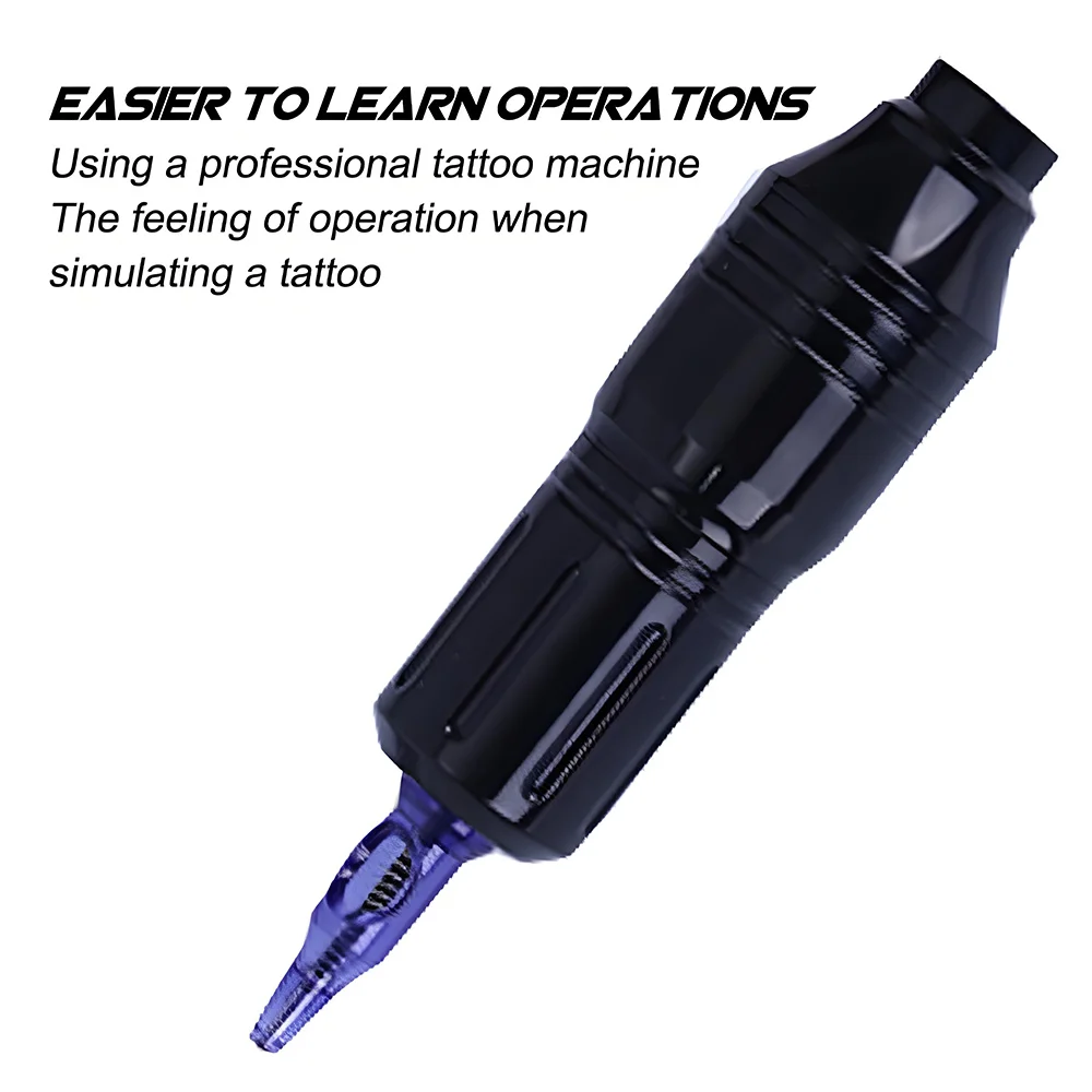 

50/20/15/10/5pcs Ballpoint Tattoo Cartridge Needles for Beginner and Designers Drawing Practice 5 Colors Tattoo Practice Needles