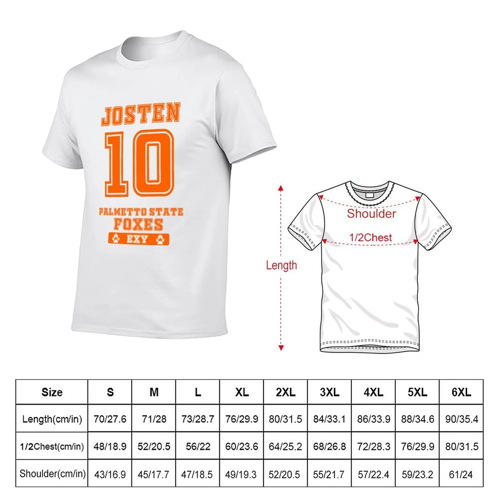 All For The Game Neil Josten Jersey T-Shirt Casual Daily Wear Short Sleeve Top