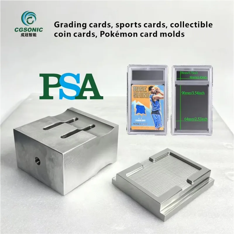 PSA Transparent Grading Card Plate Ultrasonic Welding Machine For Sealing Acrylic Boxes Motion Grading Welding Mold