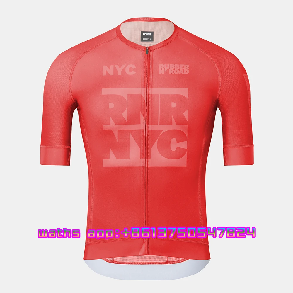 RUBBER N\'ROAD Summer Cycling Clothing tops MTB Bike Clothes Maillot Ropa Ciclismo Man Cycling Bicycle Suit