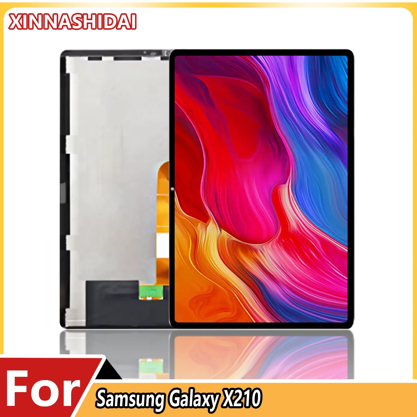 For Samsung Galaxy Tab SM-X210 LCD Display Touch Screen Digitizer Assembly Repair Replacement