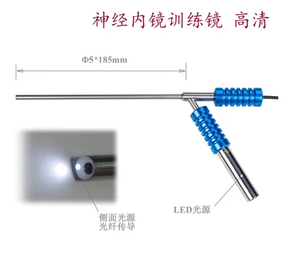 

Neuroendoscopy training scope Fiber optic light source