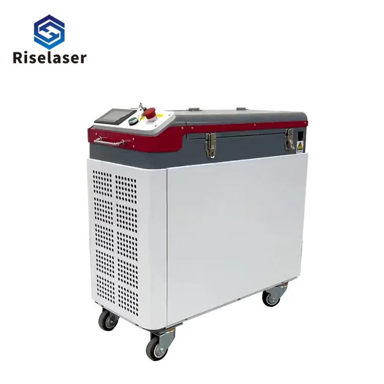 

Riselaser 100W Pulse Fiber Laser Cleaning Machine for Metal and Aluminum Paint & Rust Removal
