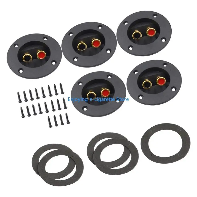 75 mm runder Polklemmen-Lautsprecherbecher für DIY-Box-Verkabelungsreparatur – Detail 4