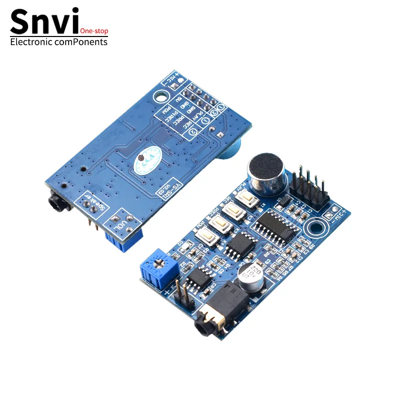 وحدة تسجيل وصوت SR1 - مضخم صوت مدمج ومكبر صوت ومكبر صوت مكبر صوت، وحدة تشغيل تسجيل ISD1820 خارجية #1