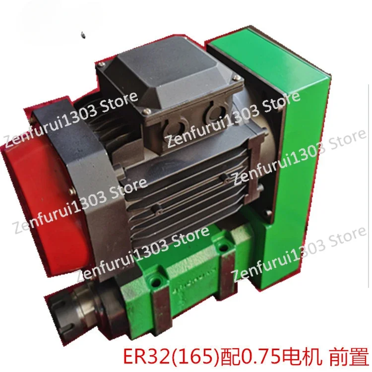 New ER32 Collet Motor Drive Power Grinding Head Cutting Boring and Milling Front Motor Spindle Head Drilling Low Noise