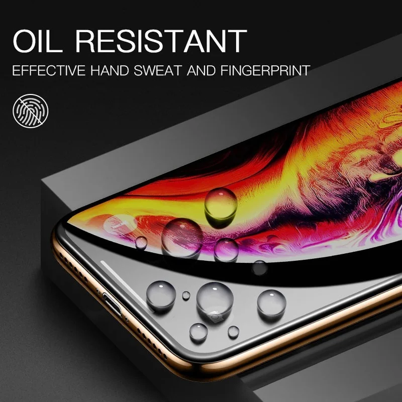 2 قطعة مكافحة بلو راي الزجاج المقسى آيفون 16E 16 15 14 13 12 mini 11 Pro X XR XS Max 6S 7 8 Plus غطاء كامل واقي للشاشة