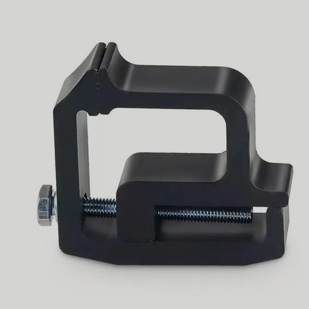 4 個トラック取付クランプブラッククランプトラックキャップ屋根クリップ簡単インストール耐久性のある高強度