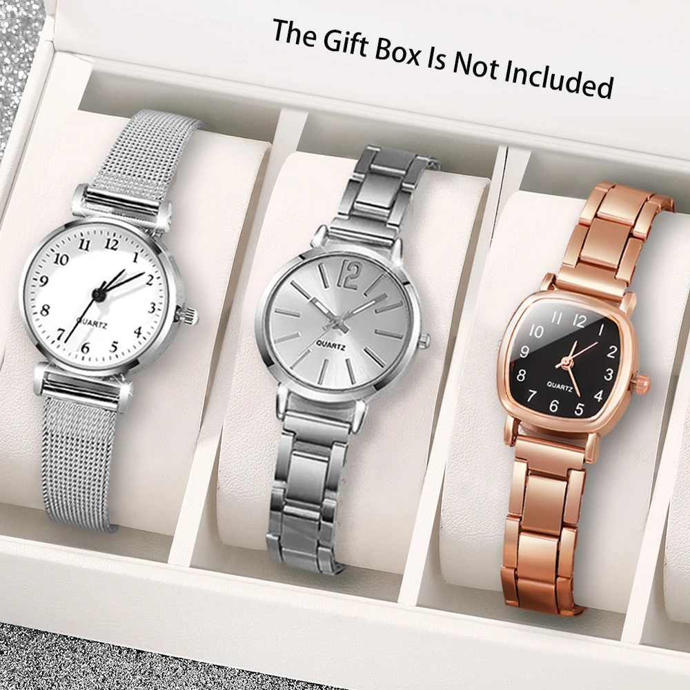 3-piece Lady's Popular Watch Set, Different Style Watches, Best Friend Watches, Birthday Gift