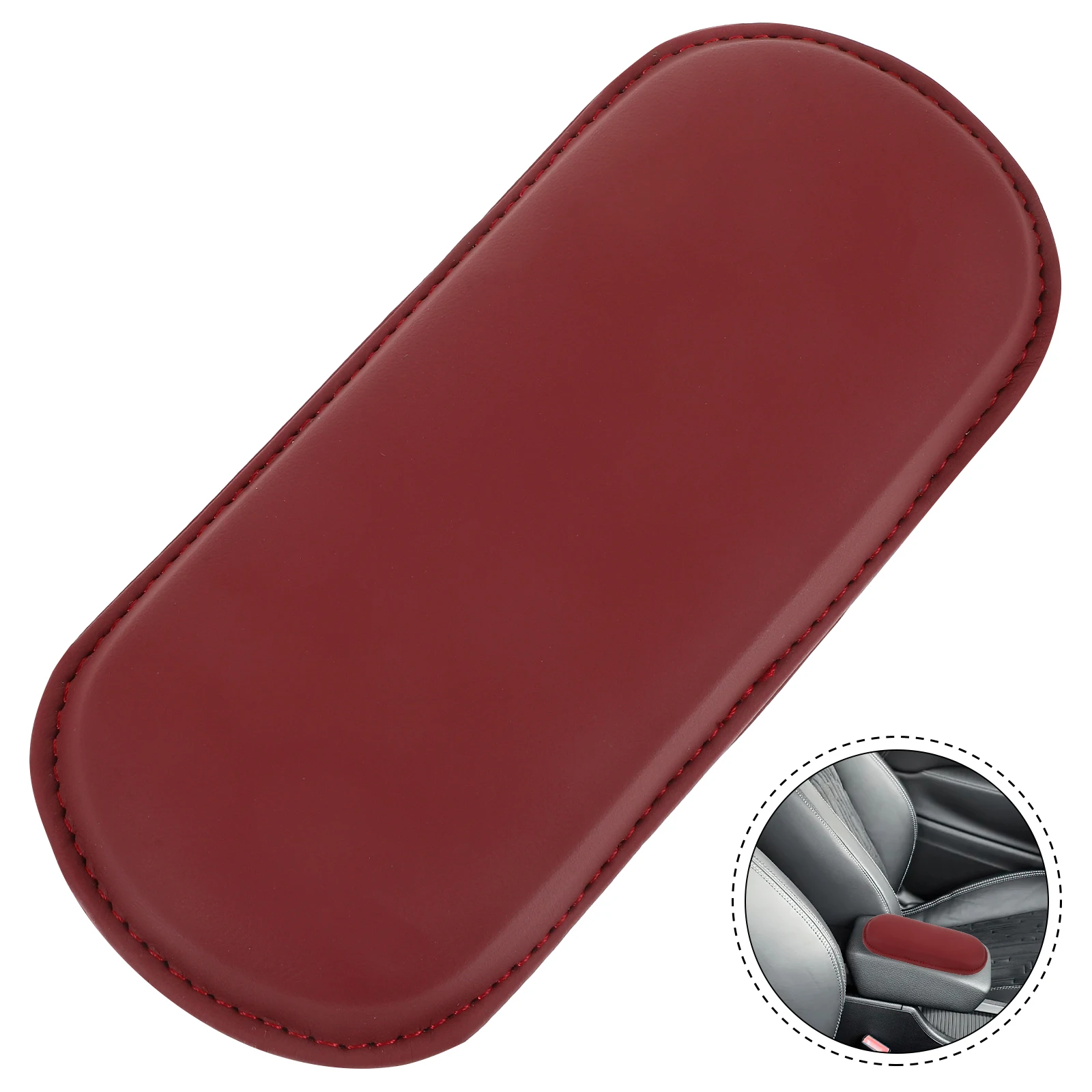 

Volcano Red Armrest Pad Leg Support Knee Cushion Elbow Heightening Foot Protector Soft Surface Easy Clean Stylish Design
