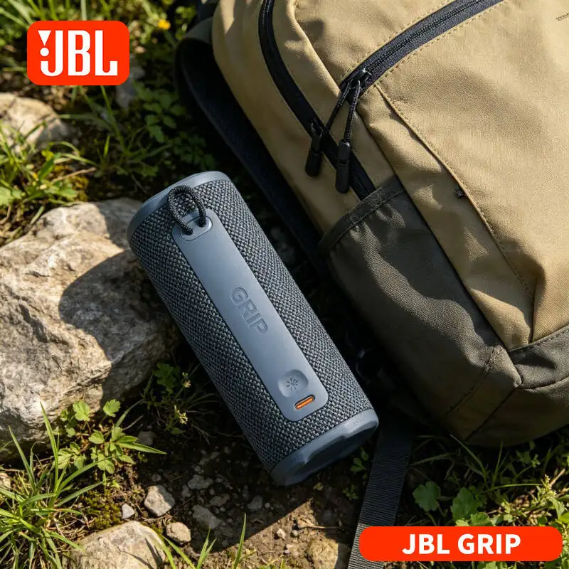

Urban Park Walking Leisure Audio JBL Grip Mini Bluetooth Speaker Light Weight Park Walk Easy Carry Music Speaker