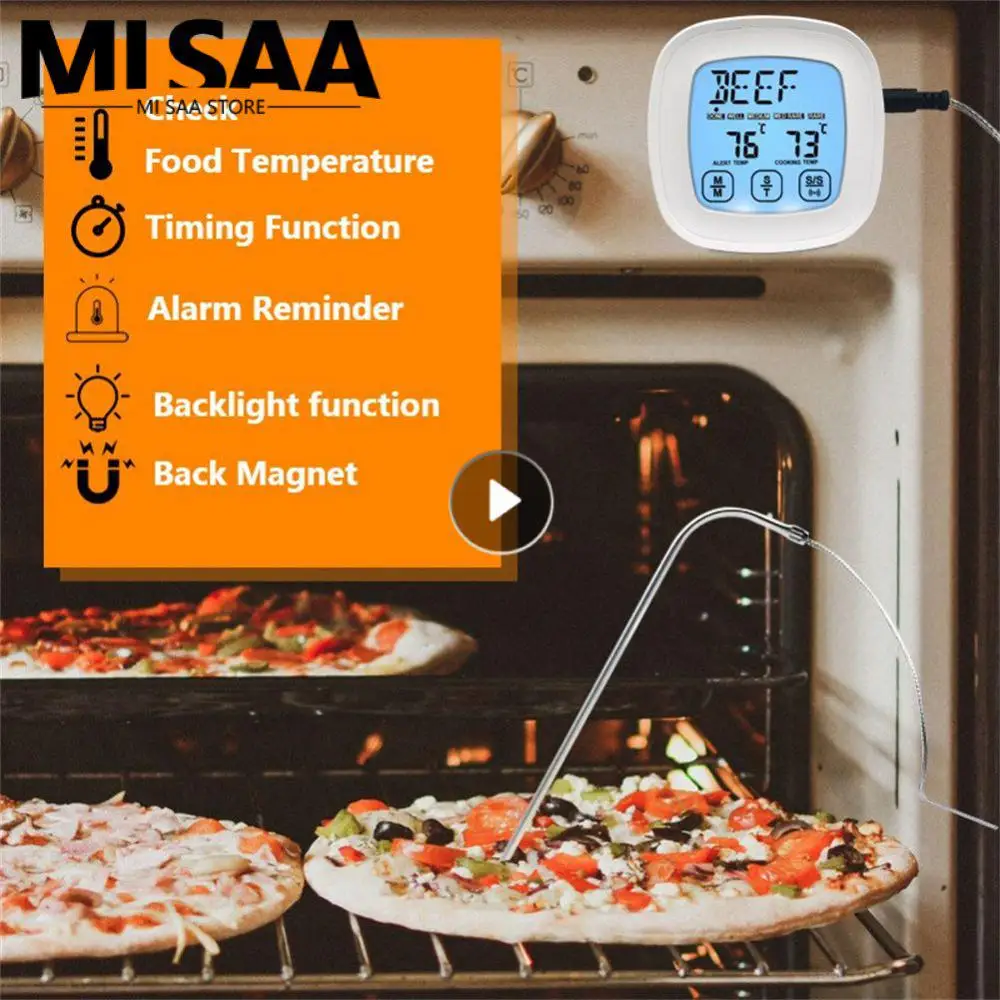 Température précise Durable élégant thermomètre sans fil fiable lecture instantanée thermomètre four thermomètre pour cuisine four alimentaire