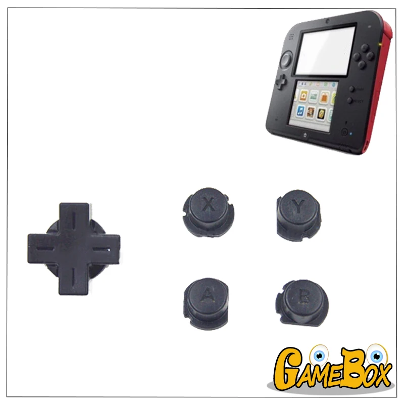 

Original Direction Cross Button Key For Nintend 2DS Console ABXY bttons
