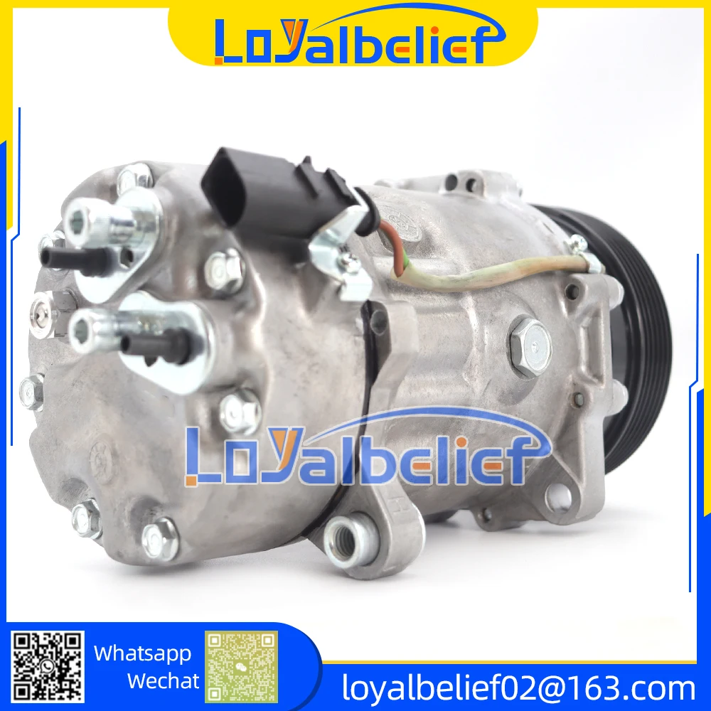 

SD7V16 Автоматический компрессор кондиционера переменного тока для Volkswagen Beetle Golf Jetta 1,8 1,9 2,0 2,8 л 1J0820805 1J0820803A