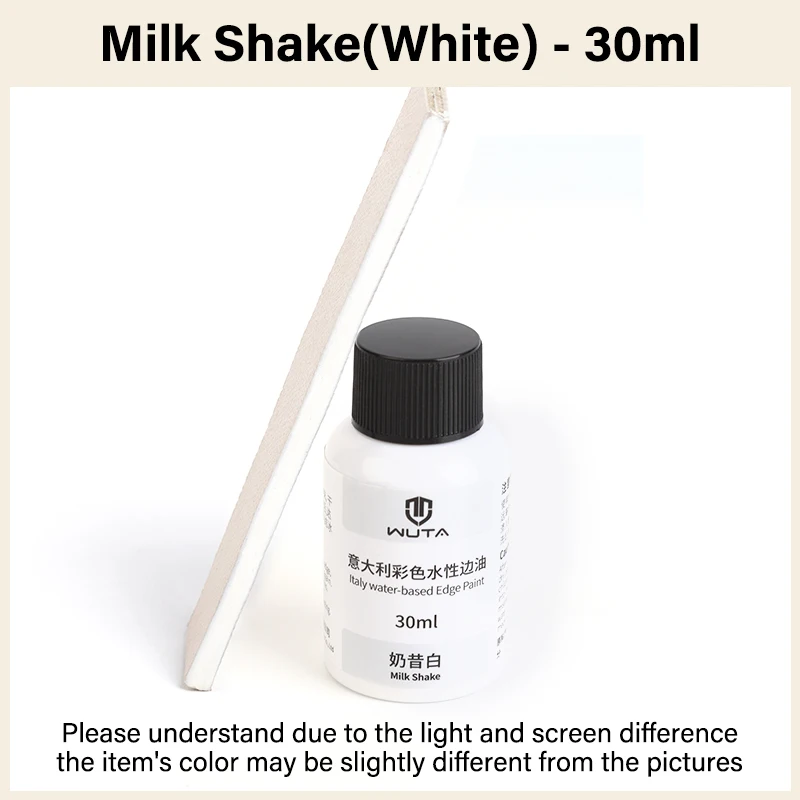 WUTA 30 ml professionelle Lederrandfarbe, Ölfarbe, Randverband, Farbmäntel, Leder-Finish, Zubehör, DIY-Handwerk, Leder-Schuhkanten