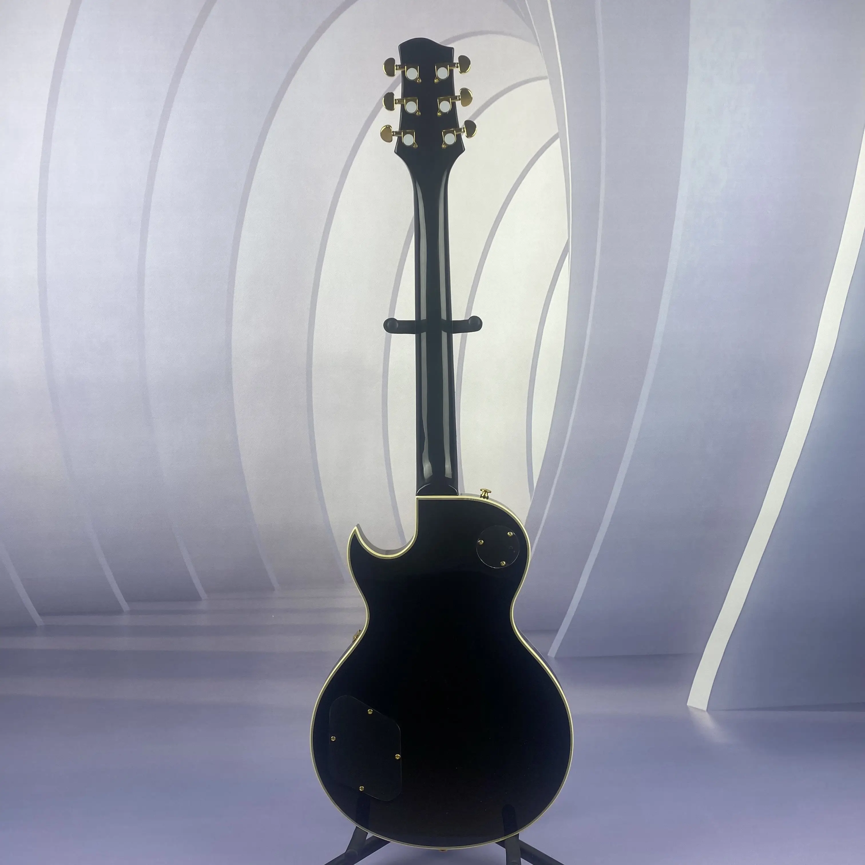 تم شحنه من الولايات المتحدة الأمريكية العلامة التجارية الجديدة المتوفرة في لوحة أصابع الأبنوس الكهربائية المخصصة باللون الأسود