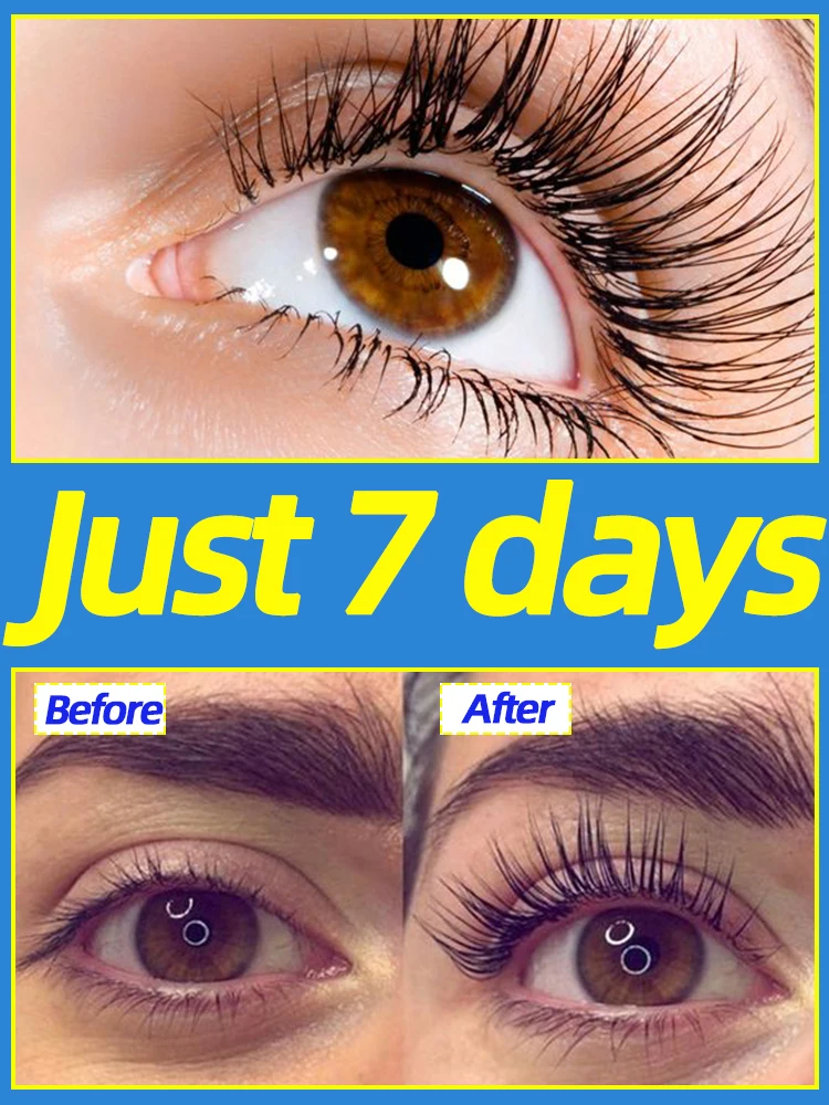 7 Days Fast Eyelash Growth Serum Eyebrow Enhancer Products Longer Fuller Thicker Lashes Eyelashes Enhancer Care For Men Women