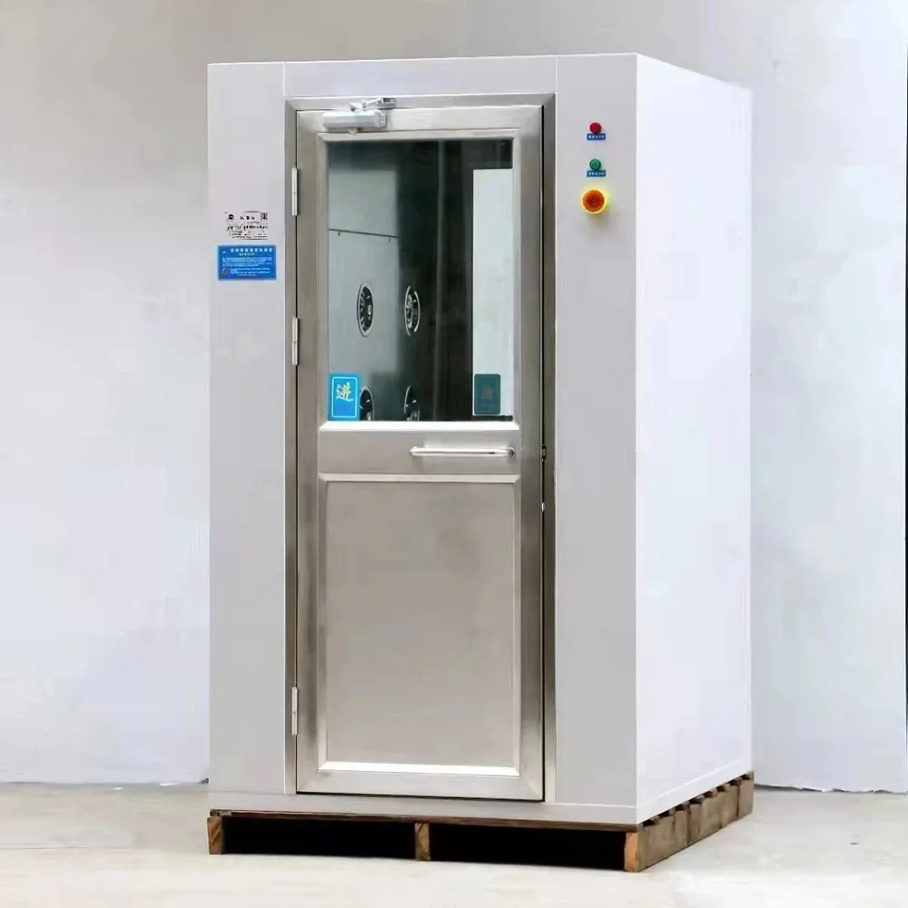 100-1000 Class Large Air Volume 1.5kw Automatic Single Air Shower Clean Room Air Cleaning Equipment for Food Factories